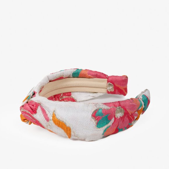 Autumn Adeigbo Floral Brocade Headband - Picture 2 of 6